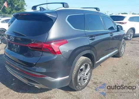 2021 Hyundai Santa Fe Sel z USA, uszkodzony, nr VIN 5NMS24AJ6MH350403